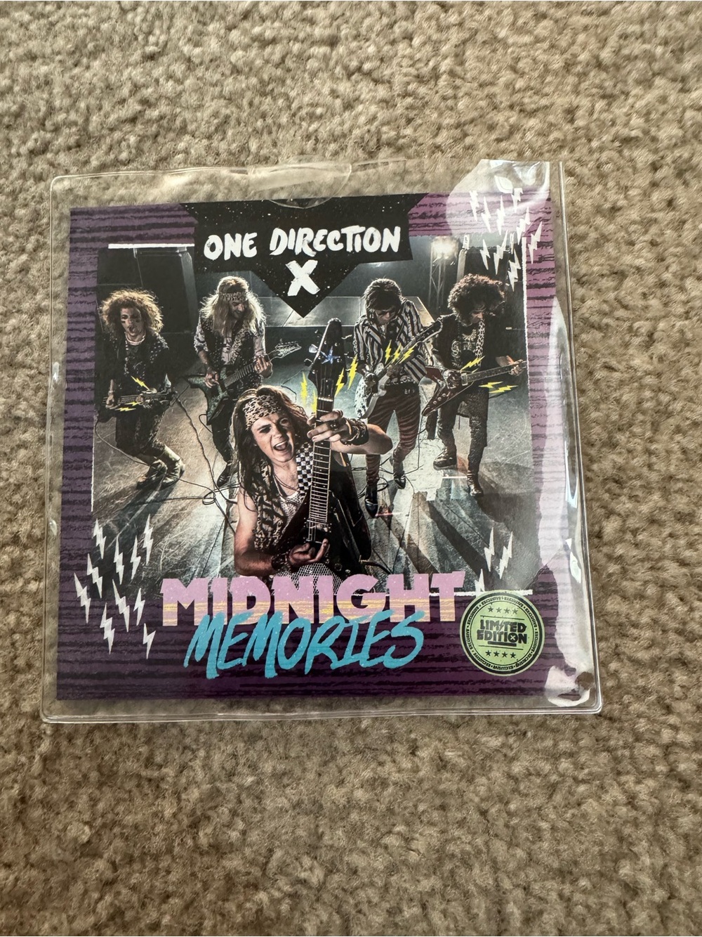 One Direction Limited Edition Midnight Memories Vinyl Album